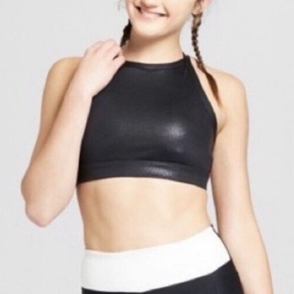 JoyLab Other - JoyLab High Neck Sports Bra (Shiny!)